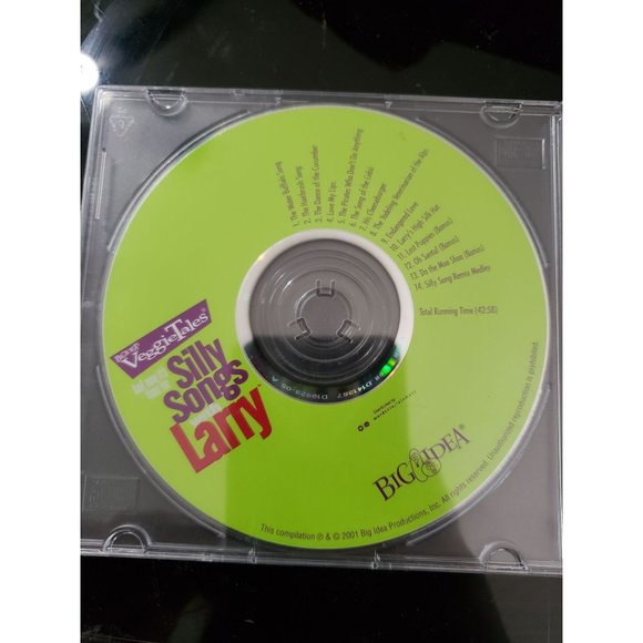 VeggieTales Veggie Tales Chidlren Kids Silly Songs with Larry - Picture 1 of 4